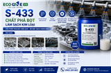 S-433 Chất Phá Bọt Làm Sạch Kim Loại | Khử Bọt Hiệu Quả Cho Nhà Máy Gia Công Kim Loại EcooneChem